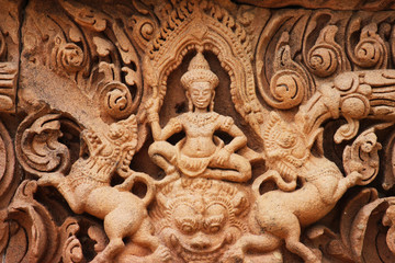 Fototapeta na wymiar Pimai temple in Korat, Thailand.