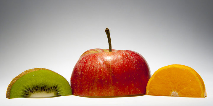 Iss die H&auml;lfte und esse gesund