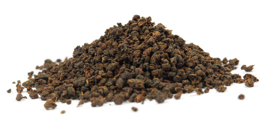 Black tea granules