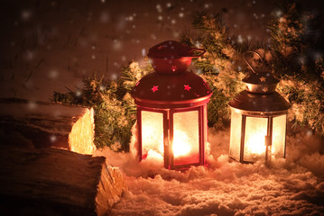 Lanterns and snow - Lanterne e neve