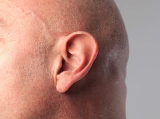 Naklejka premium Hearing