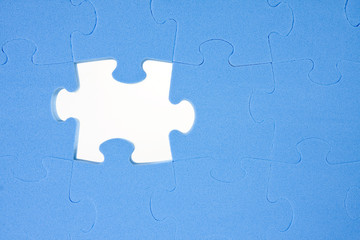 blue puzzle