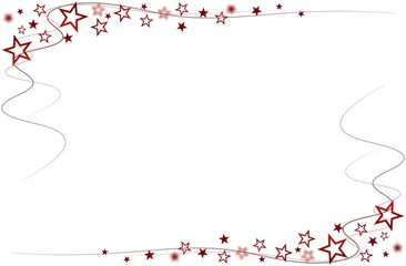 kleiner Sternrahmen rot