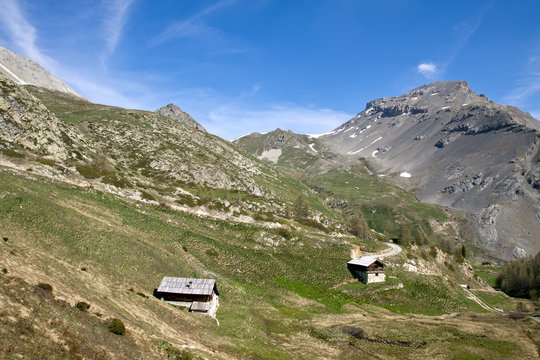The estives of Clapeyto, Park of Queyras, France
