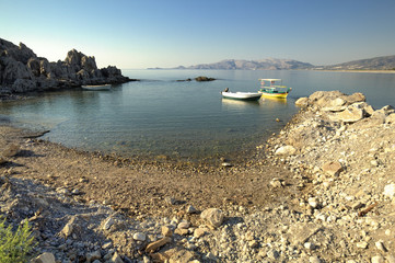 Zapomniana osada rybacka Charaki w Grecji na Rodos