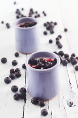 Fototapeta na wymiar Blueberry Dessert