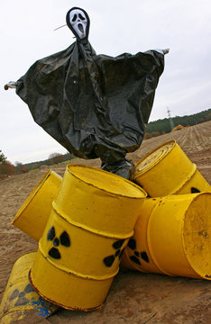 Anti-Atom-Protestaktion, Dannenberg, Gorleben, November 2011