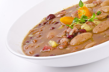 Bohnensuppe
