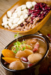 Bohnensuppe
