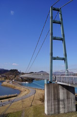 水の郷大吊り橋