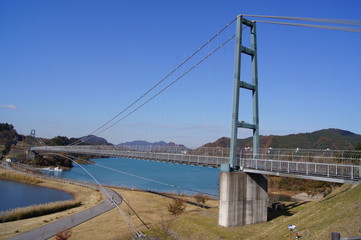 水の郷大吊り橋