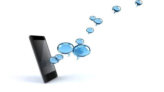 Smartphone et bulles