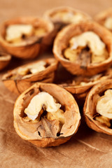 walnuts on the table