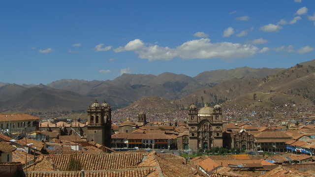 Time Lapse Old City of Cuzco, Peru