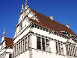 Obraz premium Historische Rathaus von PADERBORN / Westfalen