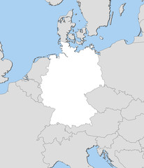 Map of Germany