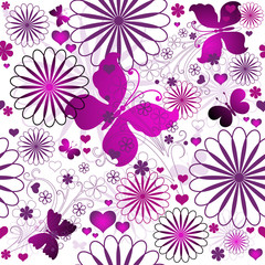 Seamless valentine pattern