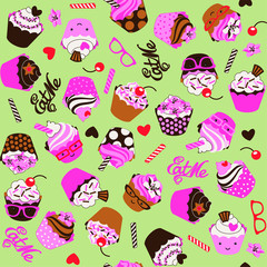 Cupcakes pattern