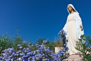 Vierge bleue de Bocca d'Oro, Corse