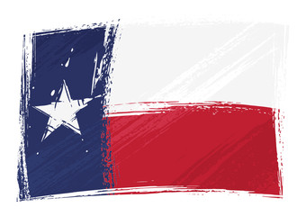 Grunge Texas flag - 37178986
