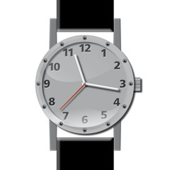 Zeit_Uhr_Armbanduhr_Zeit zu gehen_Uhrzeiger