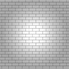 Fototapeta premium Vector brick wall for your design