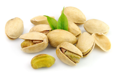 Dried pistachios with life