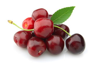 Sweet cherry closeup