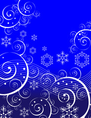 Swirls and Snowflakes
