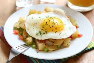 Fried Egg and Potatoes