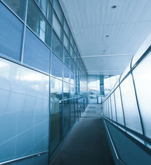 contemporary airport interior