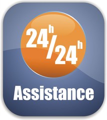 bouton assistance 24/24