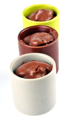Trois mousses au chocolat