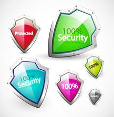 Protected and security icons