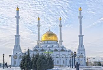 Fototapeta na wymiar Meczet Nur-Astana