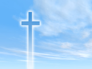 High resolution cross over a sky