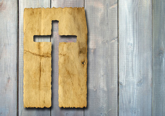 High resolution christian cross banner