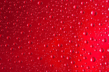 Red drops abstract background