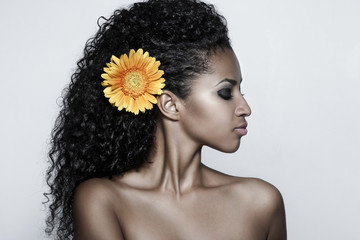 Fashion portrait of sexy woman