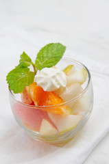 Fresh fruits salad