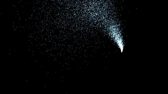 Fairy dust - Flying particles HD1080