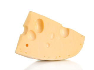 Сheese isolated on white