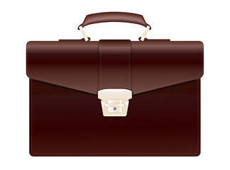 Brown Leather Briefcase