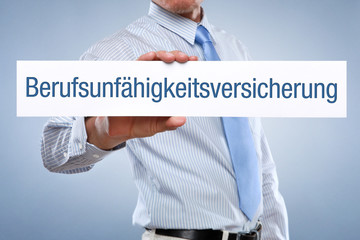 Berufsunfähigkeitsversicherung