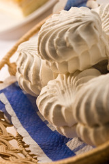 Snow white marsh-mallow