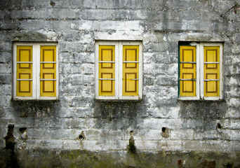 three windows
