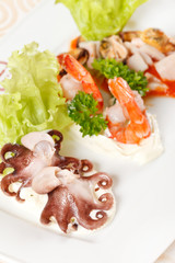 seafood appetizer