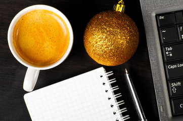 christmas eve at office