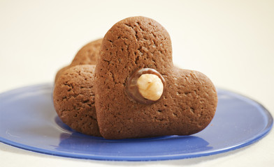 cookies in shape of heart