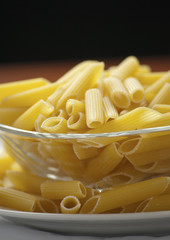 dried italian pasta (macaroni)